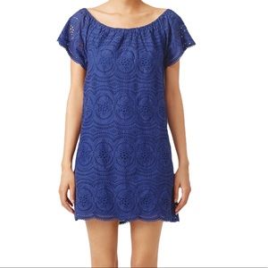 Joie Womens Dress Size Large Blue Blueprint Bondi